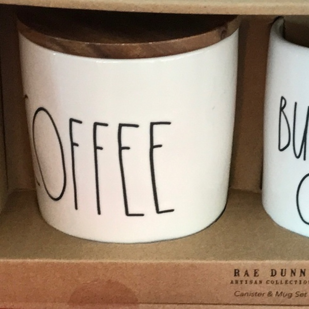 Rae Dunn, ‘Coffee/First’ bundle. NWT - Picture 2 of 3